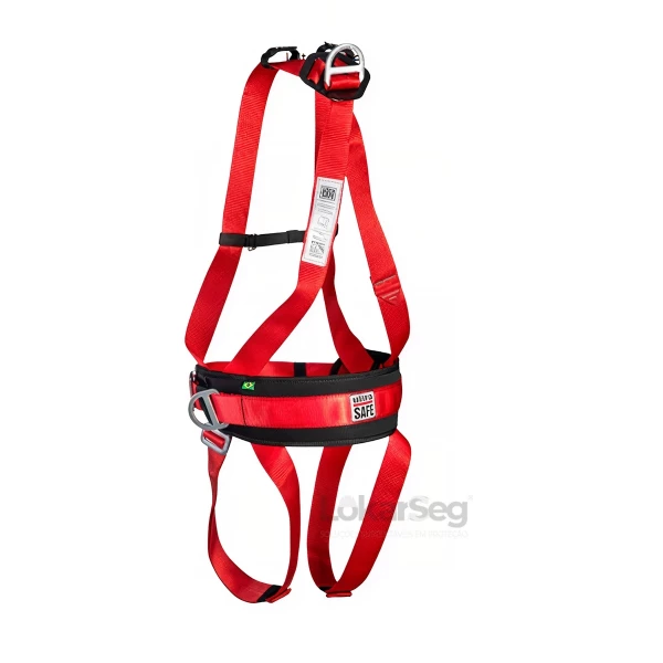 CINTO PQD 2 PONTOS ROSSO PLUS CORAX