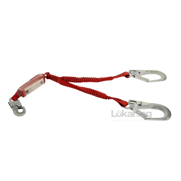 TALABARTE Y EL&Aacute;STICO C/ ABS EXPAND 1,5M ROSSO CORAX