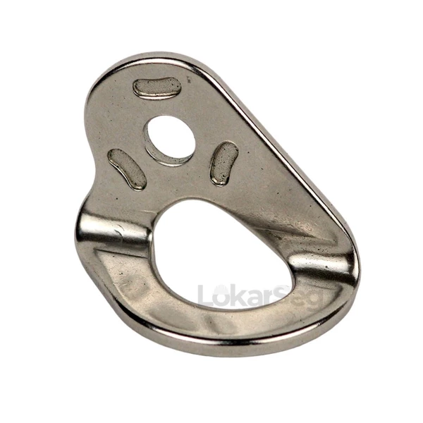CHAPELETA SIMPLES P/ ANCORAGEM AÇO INOX FURO 10MM 25KN BIGCOMPRA