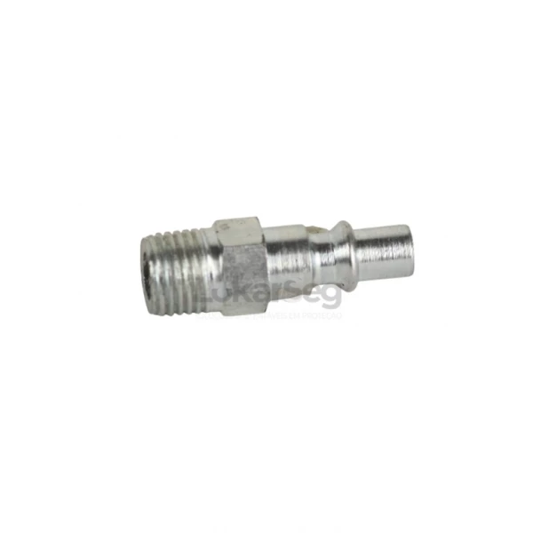 PINO CONECTOR P/ ENGATE RAPIDO 1/4 ROSCA MACHO SCHWEERS