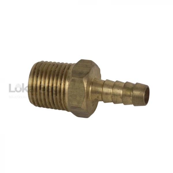 ESPIG&Atilde;O FIXO MACHO ROSCA 1/2X3/8 LAT&Atilde;O LUBEFER