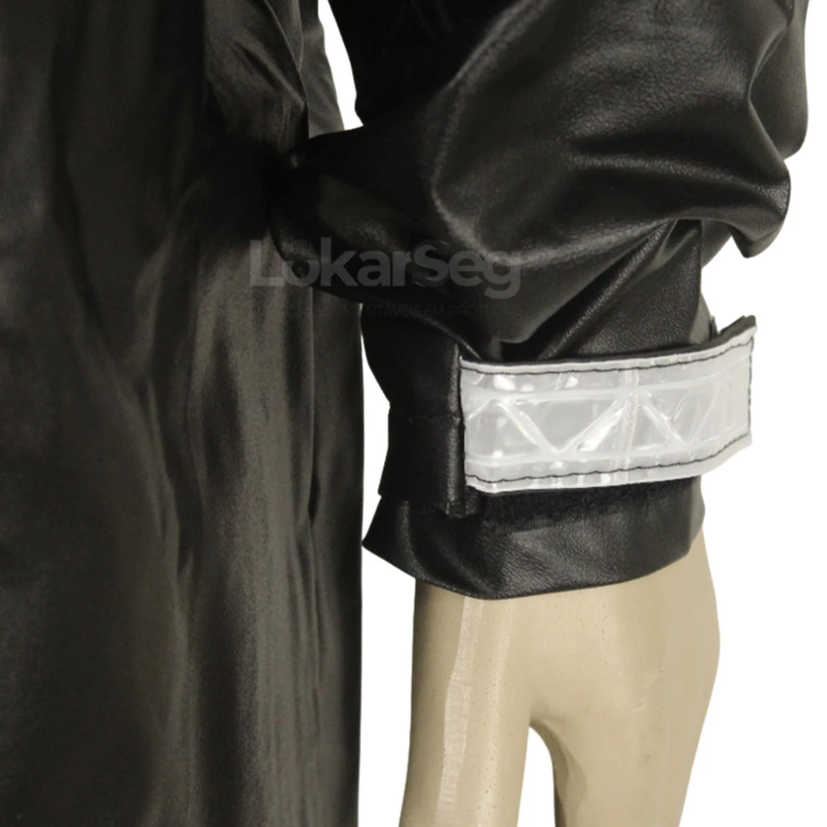 CONJUNTO PVC IMPERMEAVEL PRETO COM REFLETIVO  PIONEIRA/DELTA - CA 28500