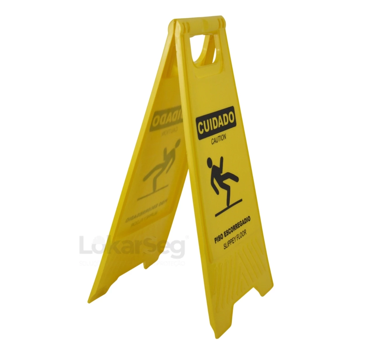 CAVALETE DE SINALIZA&Ccedil;&Atilde;O AM 30X61CM PISO ESCORREGADIO.