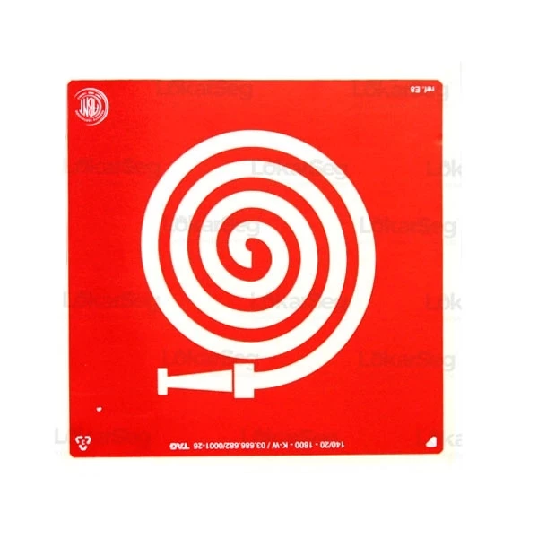 PLACA ABNT 20X20CM MANGUEIRA