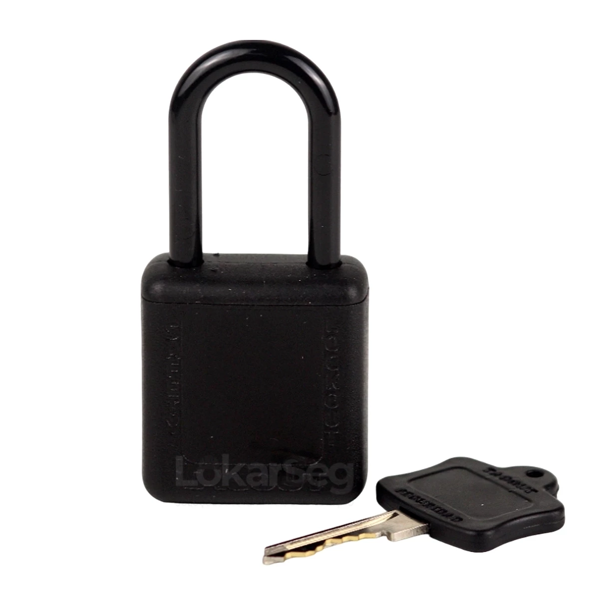 CADEADO PL&Aacute;STICO HASTE PL&Aacute;STICA 38MM PT