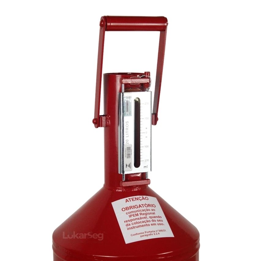 AFERIDOR DE COMBUST&Iacute;VEL 20L LUBEFER