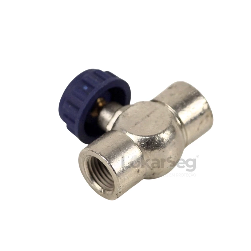 REGISTRO P/ COMPRESSOR FEMEA/FEMEA 1/4 SCHWEERS