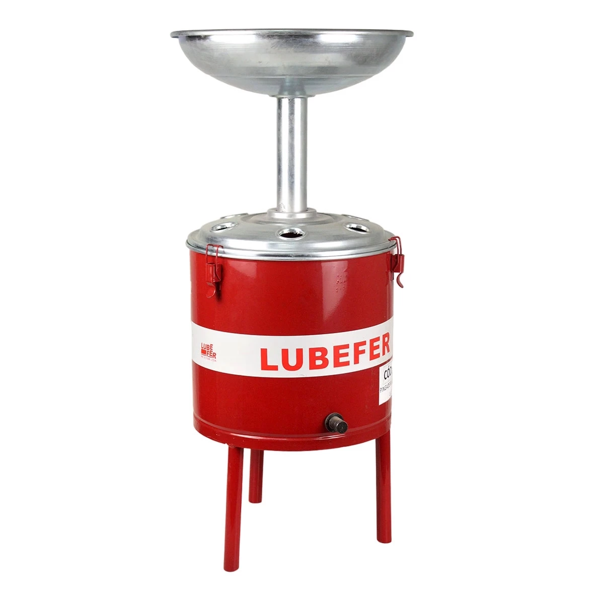 PINGADEIRA DE &Oacute;LEO 25L S/ FUNIL LUBEFER