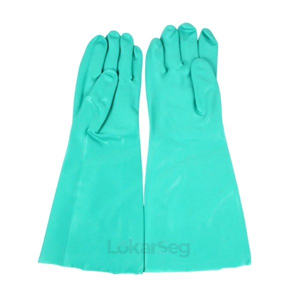 LUVA NITRÍLICA VD S/ FORRO TAM 8M NITRIQ+ LONG MEDIX