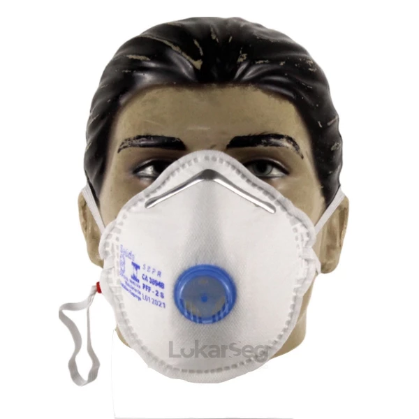 MÁSCARA CONCHA PFF2 C/ VÁLVULA PCT C/ 5UN AIR SAFETY - CA 38948