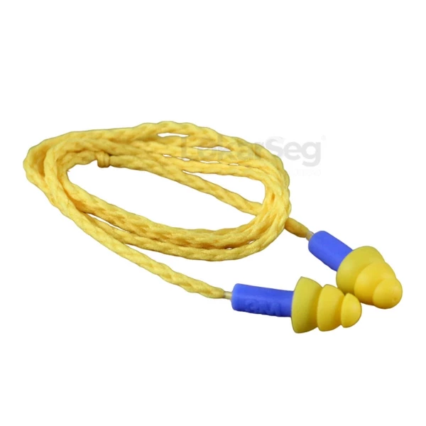 PROTETOR AURÍCULAR SILICONE TAM P C/ CORDÃO 17DB MILLENIUM 3M - CA 11882