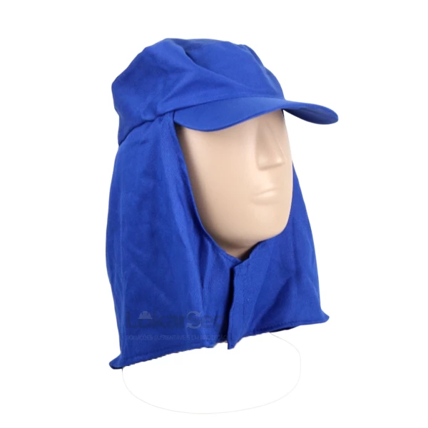 BONÉ ÁRABE BRIM AZUL ROYAL COM VELCRO PRIME