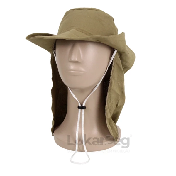 CHAPÉU EM BRIM MODELO PESCADOR - CA 33983