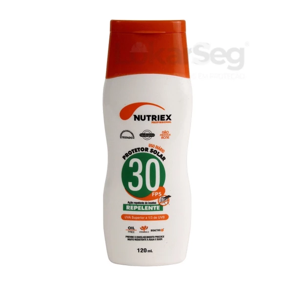 PROTETOR SOLAR PROFISSIONAL COM REPELENTE  NUTRIEX