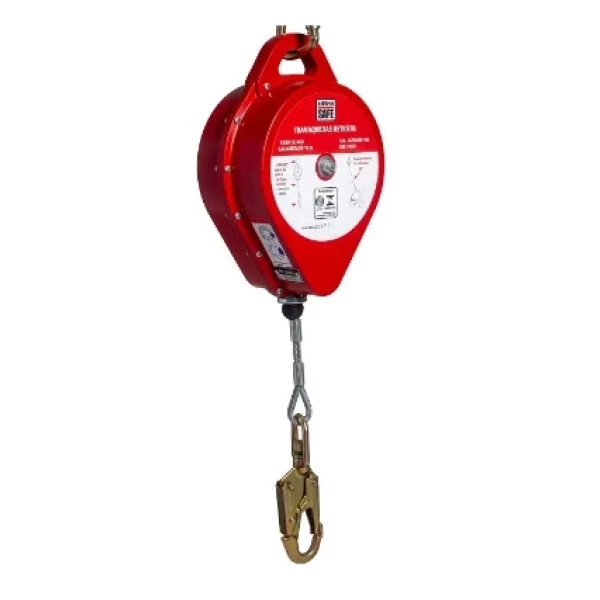 TRAVA QUEDAS CABO DE AÇO RETRÁTIL 10M ULTRA SAFE