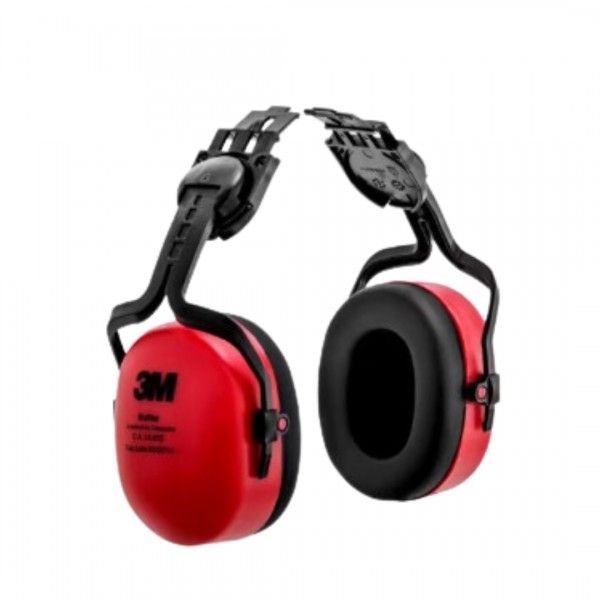 ABAFADOR TIPO CONCHA ACOPLÁVEL AO CAPACETE 18DB MUFFLER 3M - CA 33835