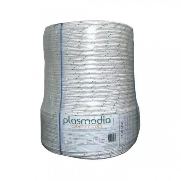 CORDA 12MM BC PLASM&Oacute;DIA ROLO C/ 100 METROS