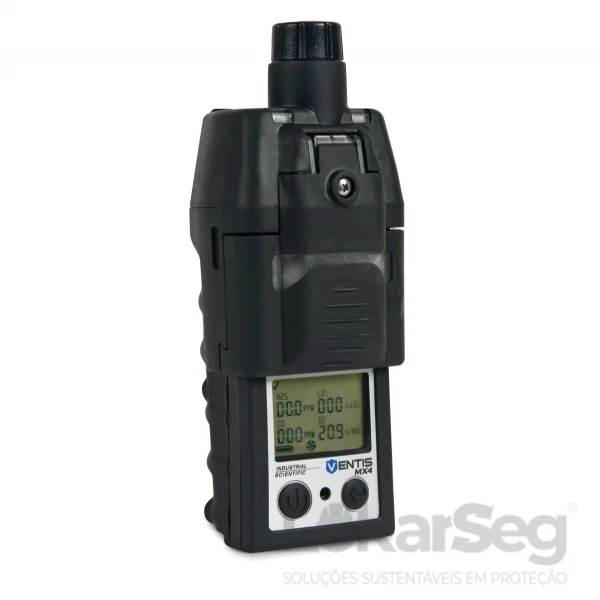 DETECTOR DE GÁS COM BOMBA VENTIS MX4 INDUSTRIAL SCIENTIFIC