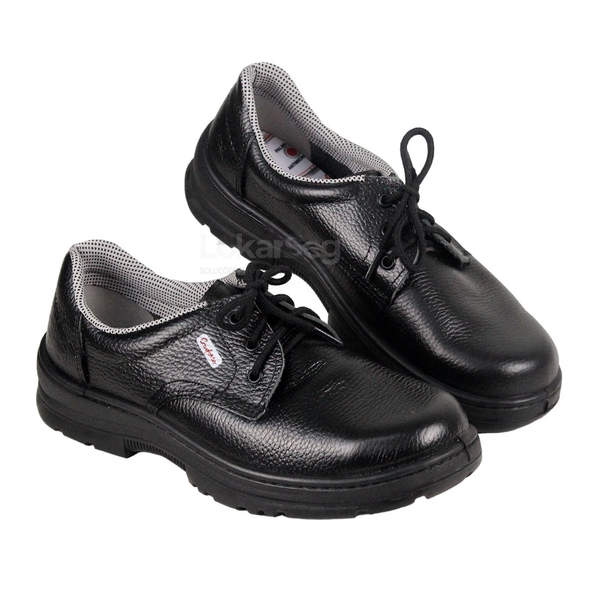 SAPATO CADAR PT BID S/ BICO CONFORTO
