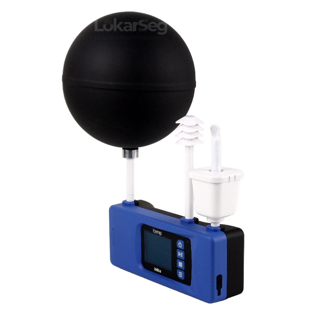 MEDIDOR DE STRESS TÉRMICO COM DATALLOGER IBUTG ITEMP INLITE