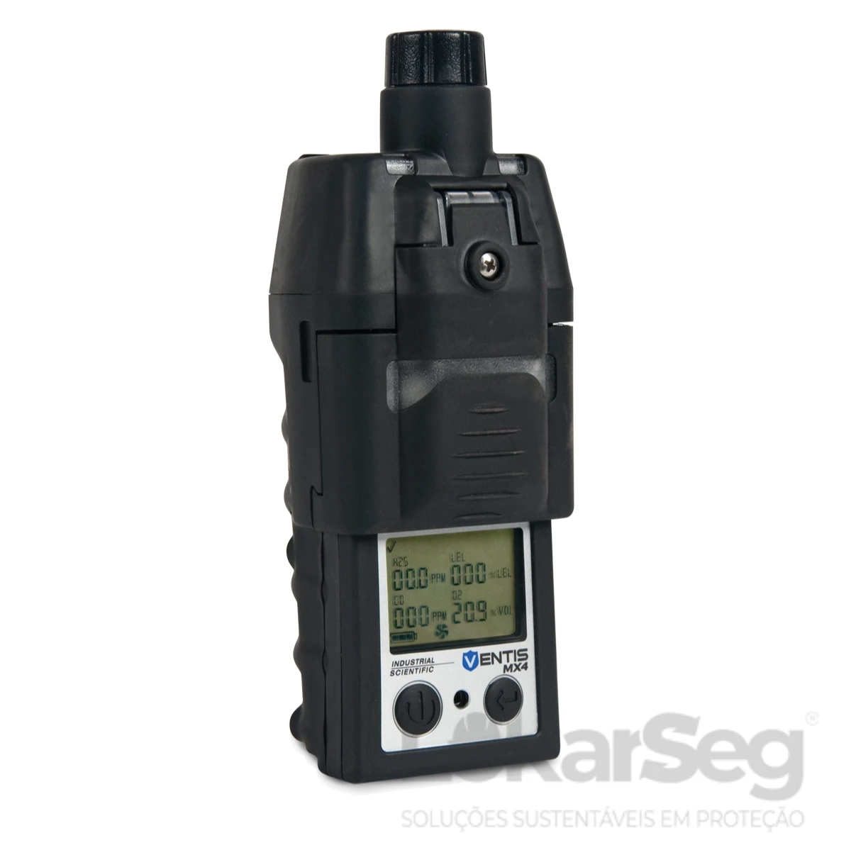 DETECTOR DE GÁS COM BOMBA VENTIS MX4 INDUSTRIAL SCIENTIFIC