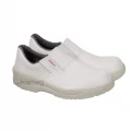 SAPATO MICROFIBRA ELÁSTICO BRANCO BID SEM BICO CONFORTO  - CA 37674